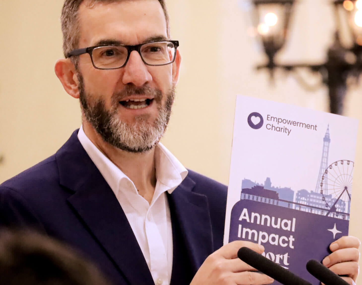 Mike Crowther, CEO of Empowerment Charity